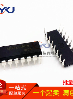 HD74LS192P SN74LS192N 直插DIP-16 可预置BCD双时钟可逆计数器