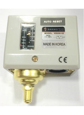 SANWO 压力开关 PRESSURE SWITCH  MODEL HS206-02 210-02 203-02