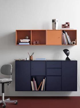 丹麦Montana COUPLE系列多功能多色边柜餐边柜书柜落地挂墙简约风