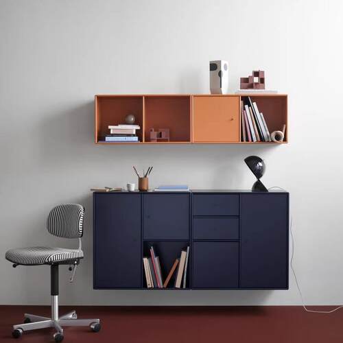 丹麦Montana COUPLE系列多功能多色边柜餐边柜书柜落地挂墙简约风