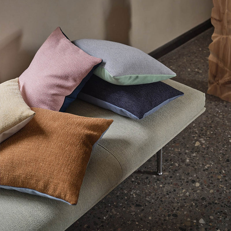 丹麦进口MUUTO MINGLE CUSHION双面简约靠垫沙发抱枕轻奢现代简约