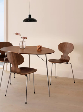 官方正品现货Fritz Hansen ANT蚂蚁椅餐椅Arne Jacobsen北欧丹麦