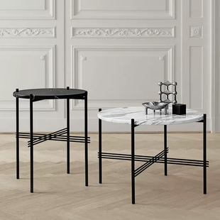 丹麦正品 Coffee Table北欧简约圆形茶几桌子极简ins风 GUBI