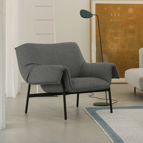 丹麦正品MUUTO WRAP LOUNGE CHAIR 北欧裹身沙发休闲客厅卧室家用