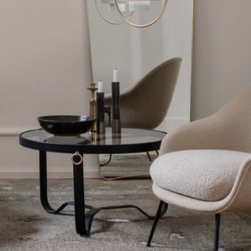 北欧现代客厅沙发茶几边几