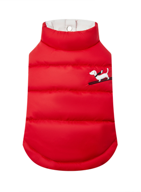 UNLEASHED狗狗新年羽绒服新标95白鸭绒元旦猫狗宠物秋冬保暖衣服