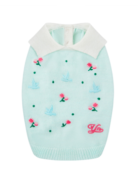 UNLEASHED狗狗毛衣新年早春内搭外套保暖背心猫狗可爱宠物衣服