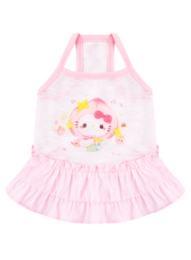 UNLEASHED春夏狗狗吊带连衣裙背心kitty可爱宠物狗狗衣服薄款