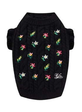 UNLEASHED宠物秋冬刺绣毛衣狗狗早春内搭打底保暖居家服狗狗衣服