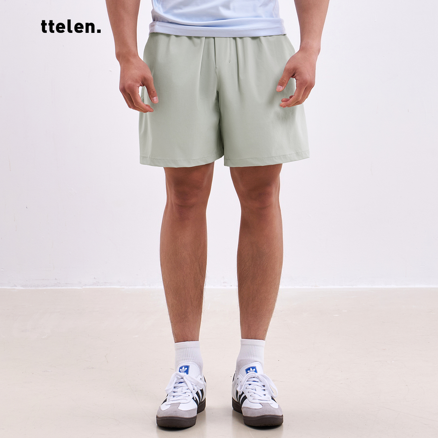 速干运动短裤男款宽松透气健身裤