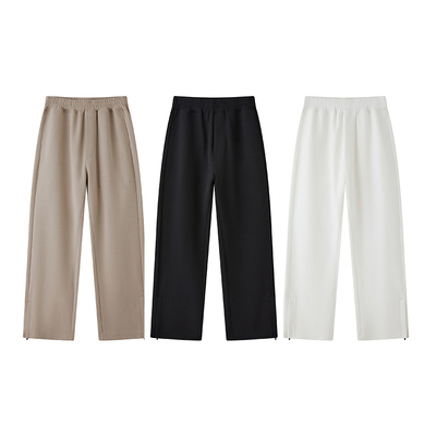 加绒卫裤运动休闲长裤宽松裤子冬