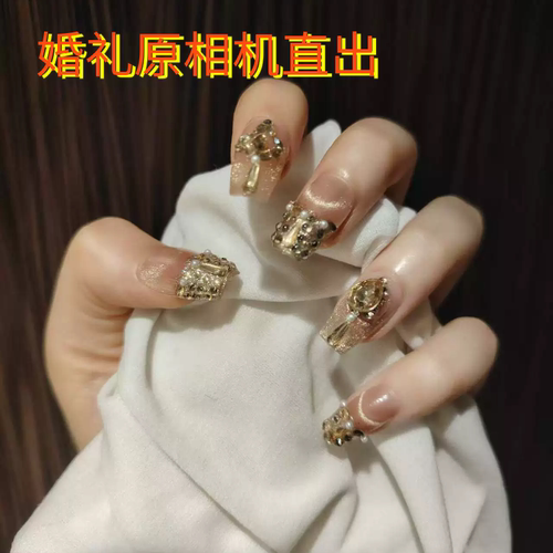 手工穿戴甲上手即戴|果冻胶牢固