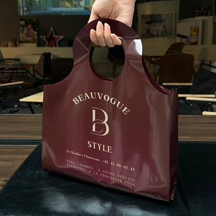 新款服装店手提袋子塑料袋高级感衣服包装袋女装童装购物袋礼品袋
