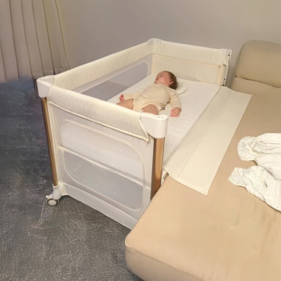 karmababy婴儿床折叠可移动多功能便携新
