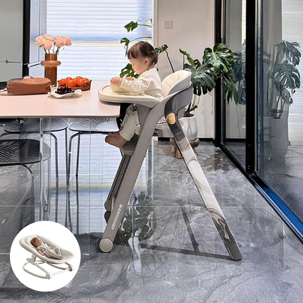 卡曼成长椅宝宝餐椅餐桌儿童吃饭婴儿家用多功能学坐座椅子二合一