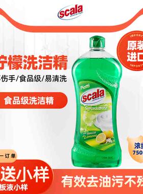 洗洁精洗碗液家用宿舍学生便携装小瓶食品级果蔬750ml