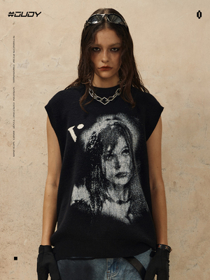 OVDY美式潮牌马甲背心