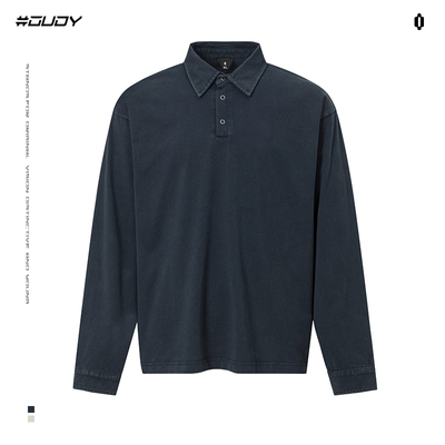 OVDY秋冬长袖上衣polo衫T恤男款