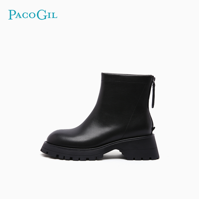 PACOGIL时装靴冬季显瘦短靴