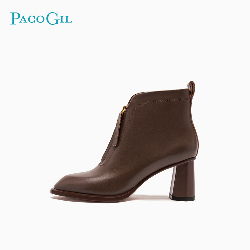 2024秋冬新款时尚百搭短靴