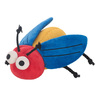 宠物狗狗玩具耐咬昆虫发声小狗毛绒玩具幼犬蝴蝶蜜蜂萤训练解闷