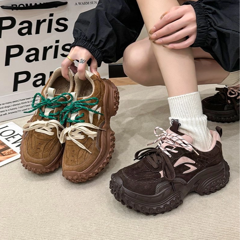 【所有女生的衣橱直播间】FCS时尚百搭厚底增高时尚老爹鞋MQ1023