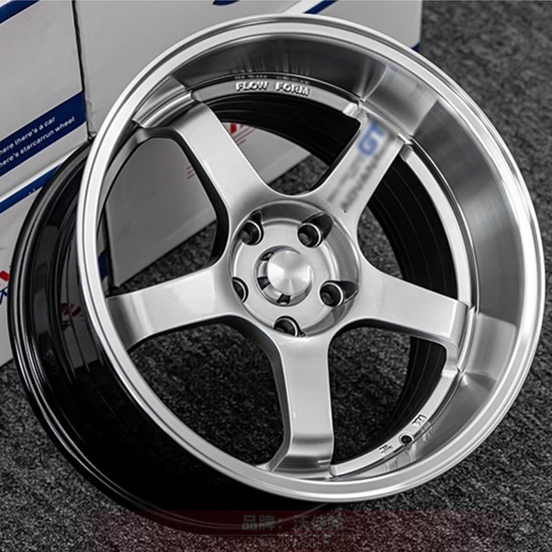 15 16 17 18寸抛边gt轮毂改装适用奥迪A6L思域英诗派雅阁思域型格