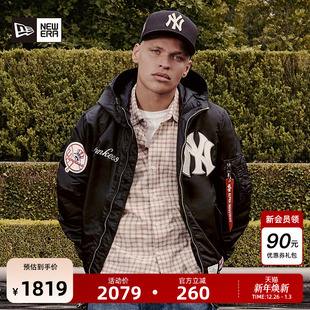 飞行员夹克外套棉服美式 ALPHA联名冬季 保暖潮 Era纽亦华MLBx New