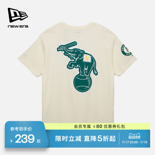 NewEra纽亦华印花短袖
