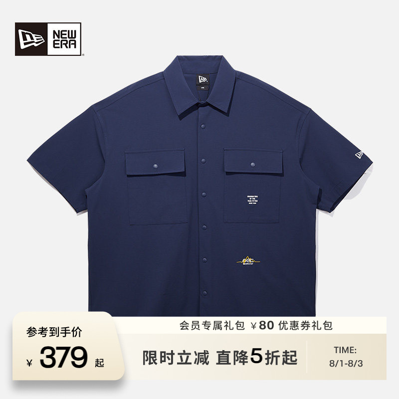 NewEra纽亦华休闲梭织衬衫