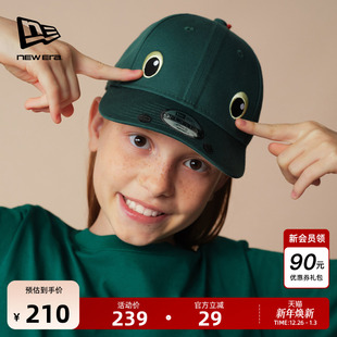 儿童棒球帽卡通造型趣味硬顶帽遮阳940 新款 New Era纽亦华2025秋季