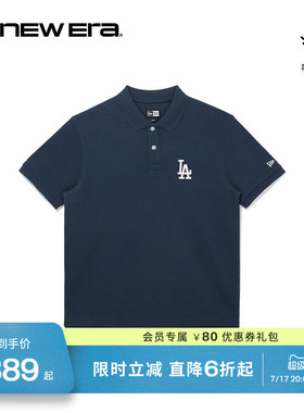 NEW ERA纽亦华26新品MLB短袖POLO衫吸湿速干宽松运动男女