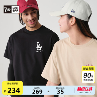 T恤多色男女基础简约透气宽松 New Era纽亦华2025夏季 新款 MLB短袖