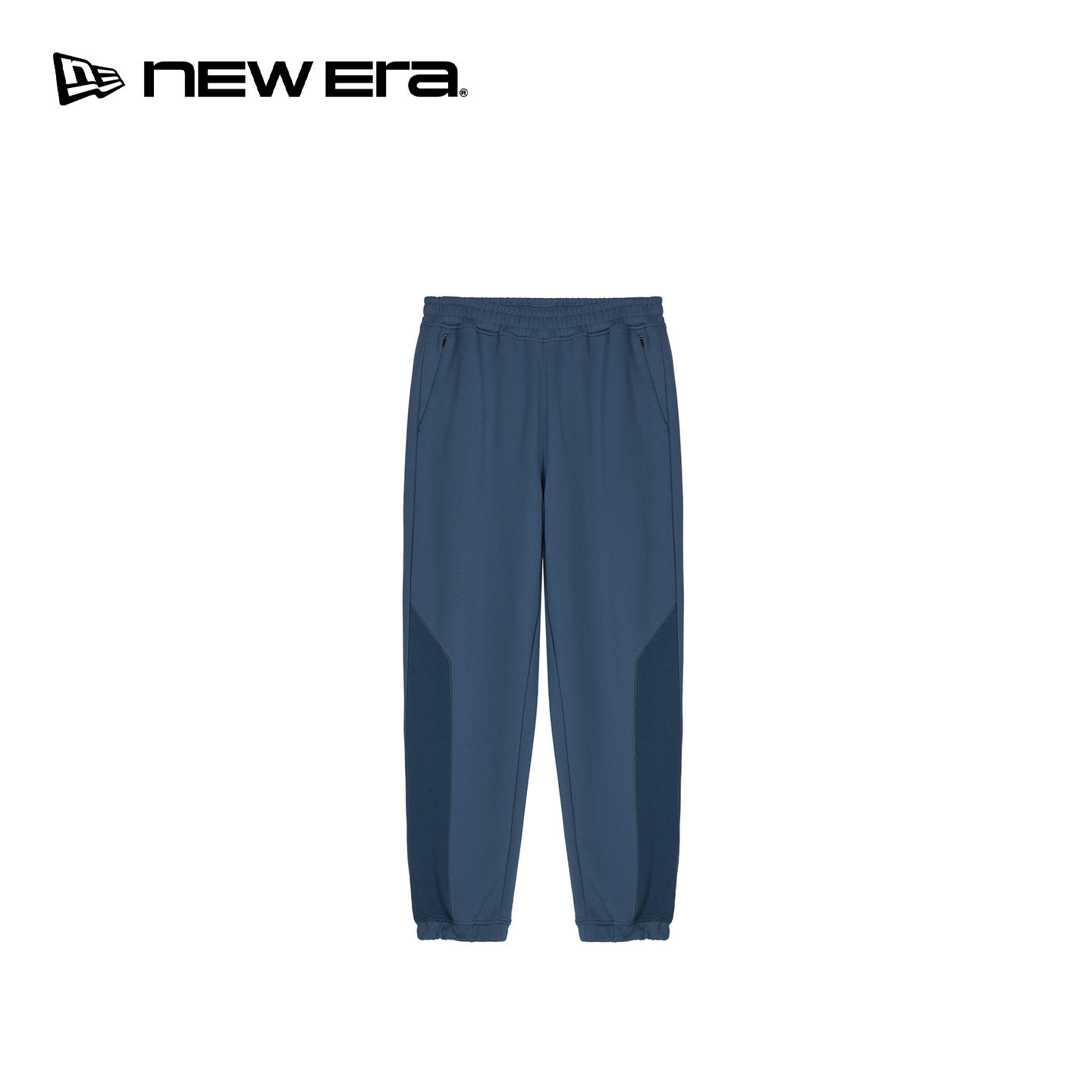 NEW ERA纽亦华26新品拉链侧口袋针织束脚网球运动卫裤长裤男女NE