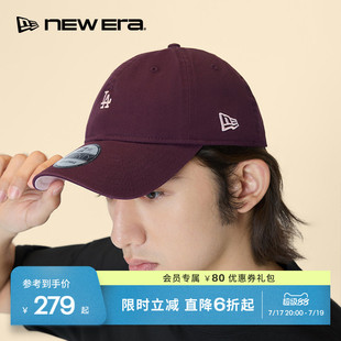 New Era纽亦华MLB棒球帽子NY刺绣流遮阳情侣休闲弯檐NE940