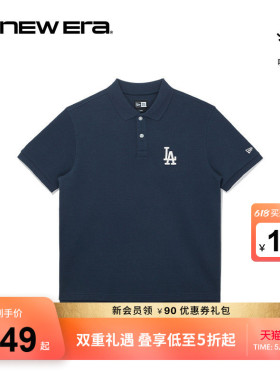 NEW ERA纽亦华26新品MLB短袖POLO衫吸湿速干宽松运动男女