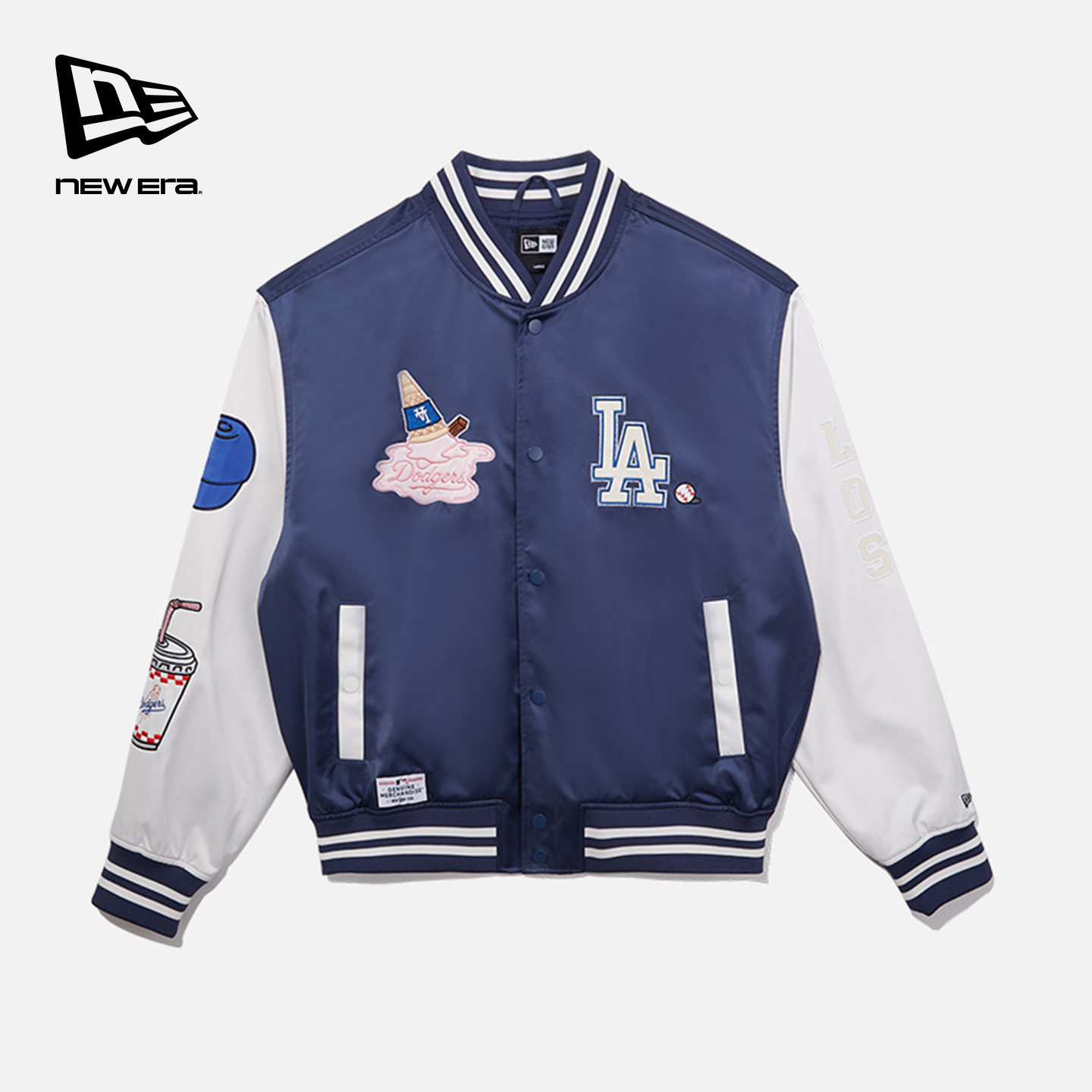 NewEra纽亦华梭织复古棒球服
