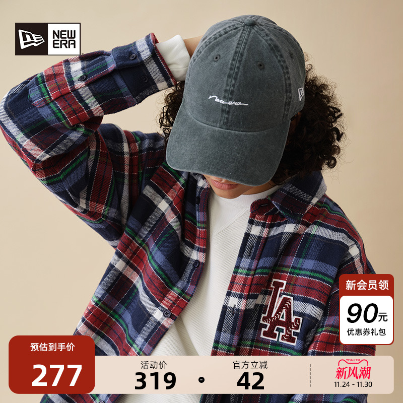 NewEra纽亦华牛仔做旧棒球帽