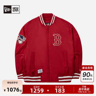 运动外套 MLB棒球服夹克NY刺绣男女开衫 New Era纽亦华秋冬重磅新款