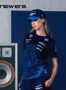 NEW ERA纽亦华26新品WILLIAMS F1联名赛车服运动时尚短袖女士NE