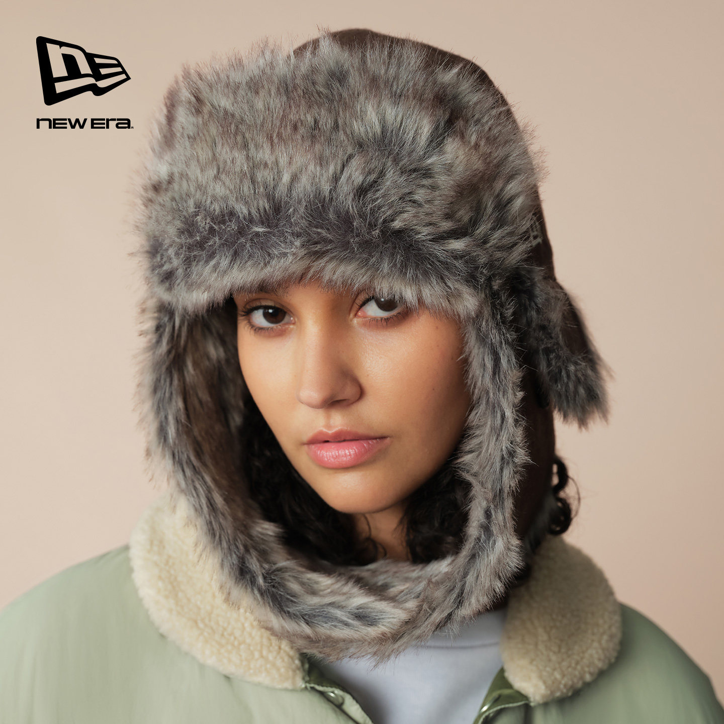 New Era纽亦华2025冬季新款雷锋帽护耳保暖防风厚帽子加绒复古潮,服饰配件/皮带/帽子/围巾,帽子,淘宝优惠券,粉丝福利购,淘宝优惠卷