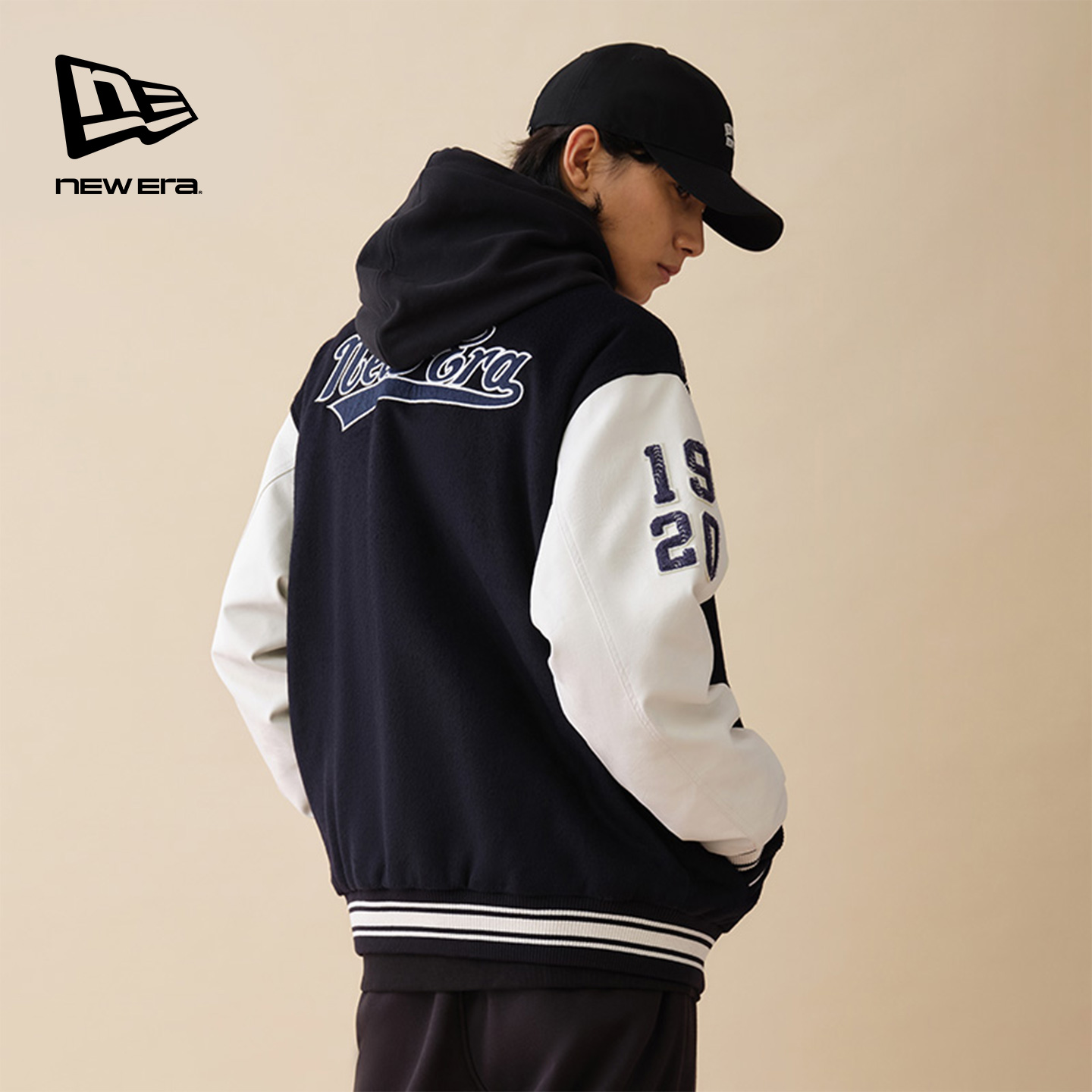 NewEra纽亦华复古学院棒球服