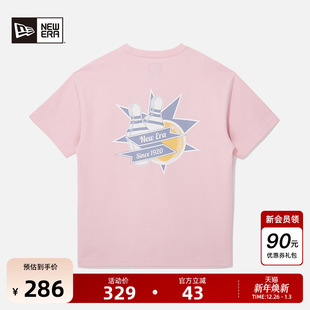 字母短袖 新款 T恤男女印花透气圆领上衣学院 Era纽亦华2025秋季 New