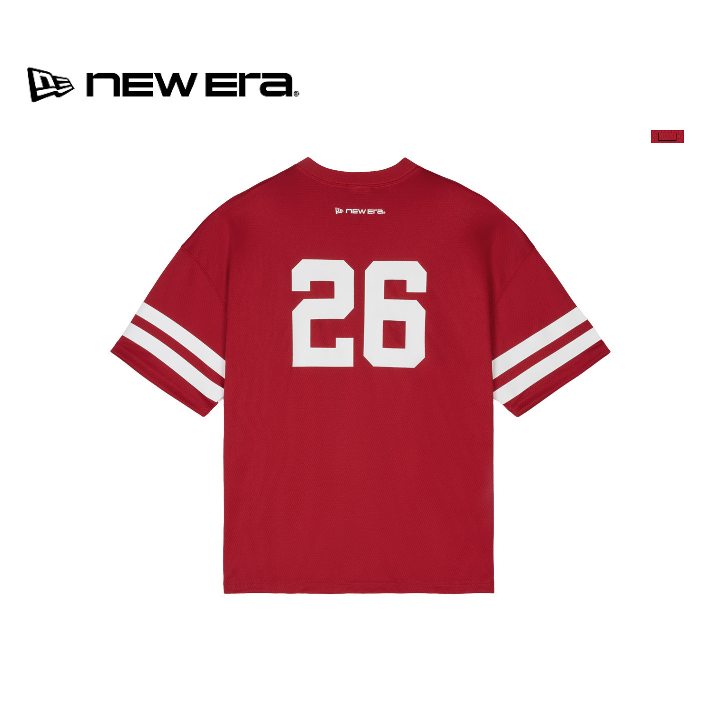 NEW ERA纽亦华26新品NHL球迷系列拼色运动球衣短袖T恤男女同款NE图片