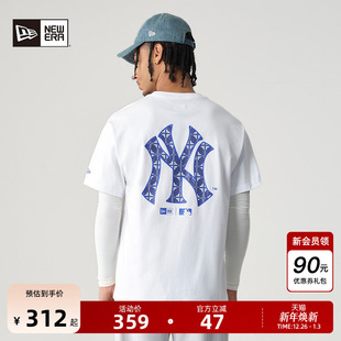 T恤宽松男女美式 New MLB透气复古短袖 新款 中性 Era纽亦华2025秋季