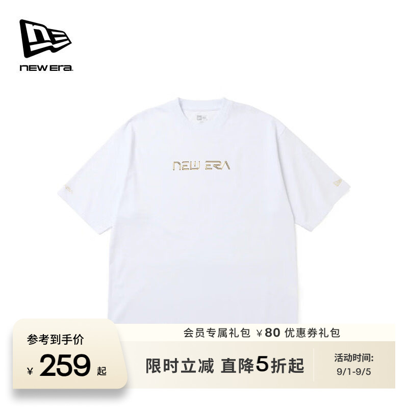 NEW ERA纽亦华空山基MLB联名宽松短袖T恤男女同款 2026春季新款图片
