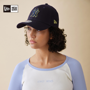 MLB棒球帽情侣NY刺绣LOGO遮阳帽潮940鸭舌 新款 New Era纽亦华秋季