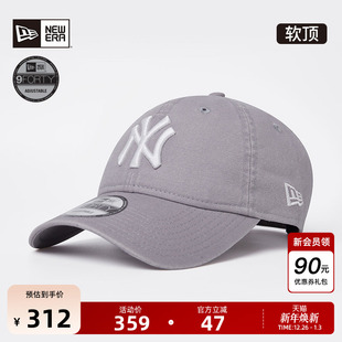 MLB棒球帽NY百搭遮阳弯檐软顶男女940 新款 New Era纽亦华2025秋季