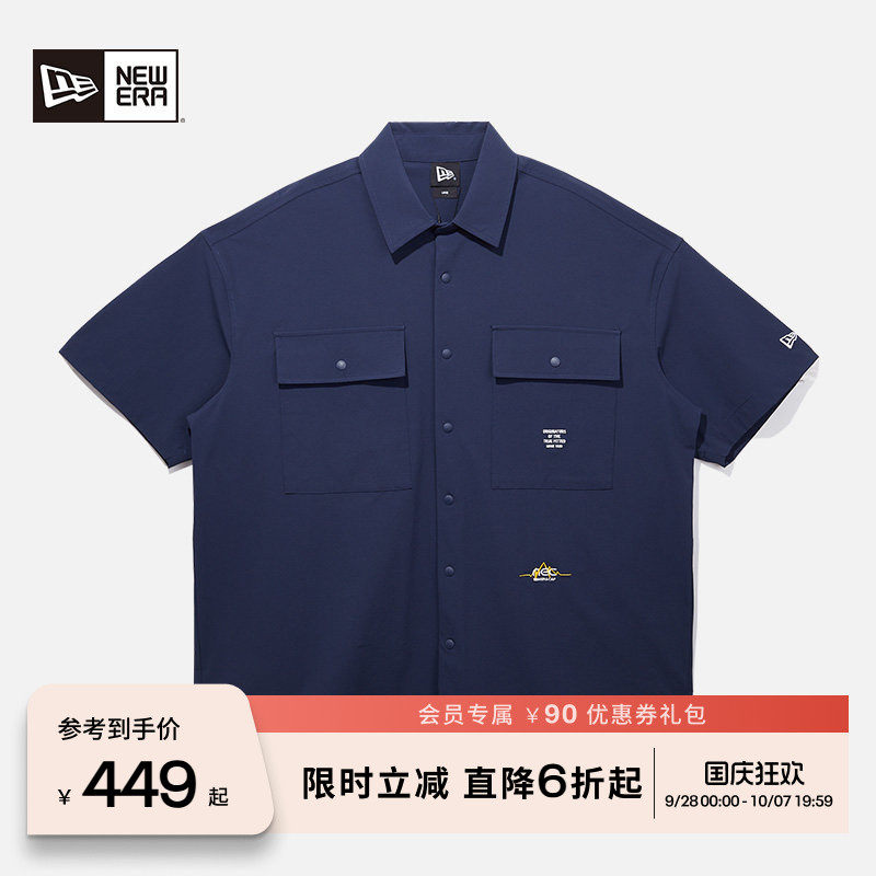 NewEra纽亦华休闲梭织衬衫