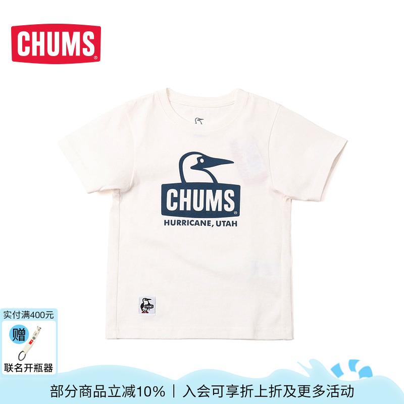 CHUMS/洽洽鳥T恤短袖新品
